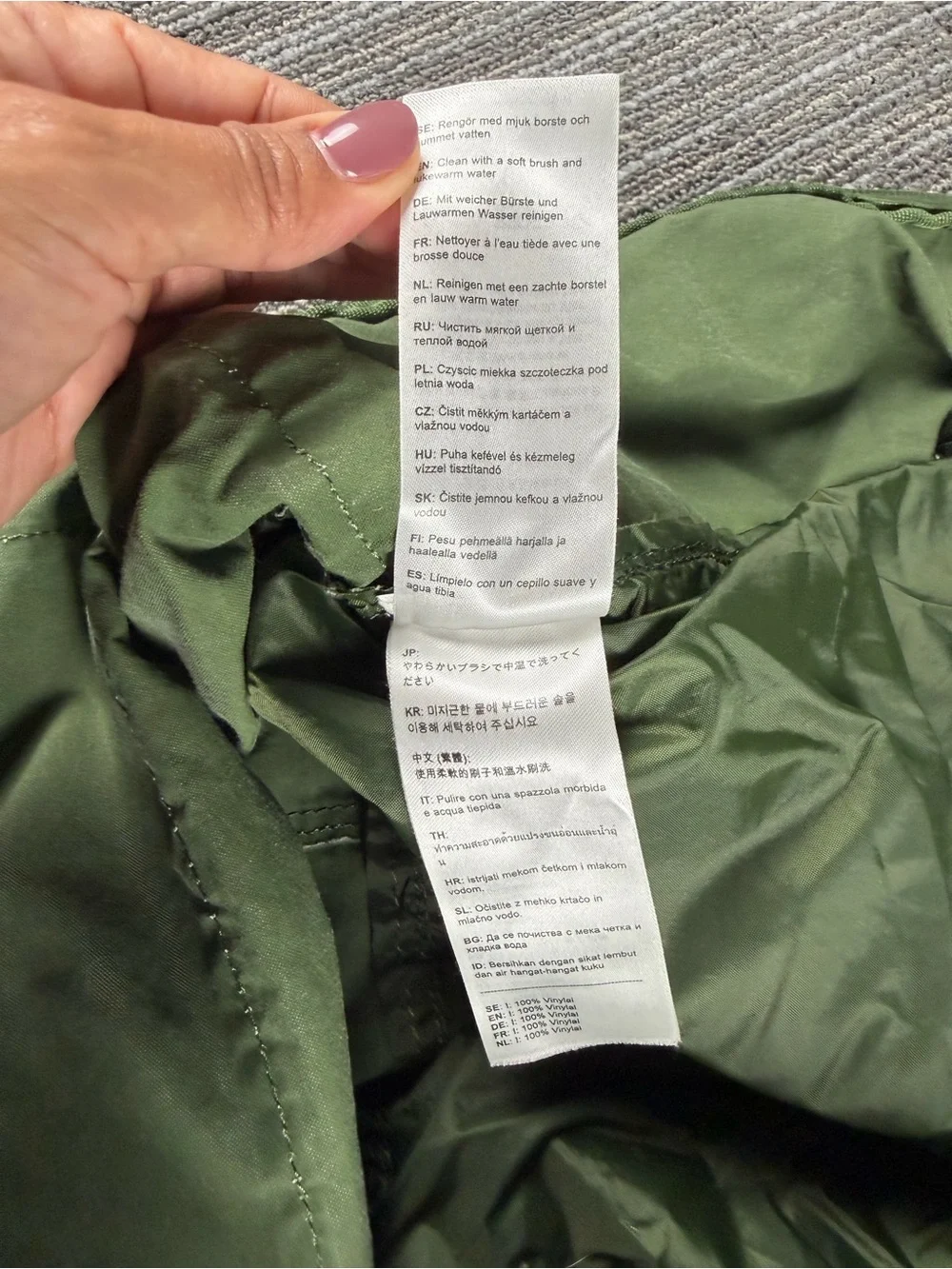 Fjallraven backpack olive